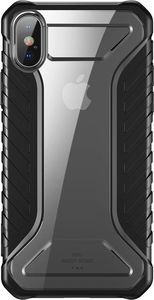 Baseus Baseus Michelin Case designerskie etui pokrowiec Apple iPhone XS Max czarny (WIAPIPH65-MK01) uniwersalny 1
