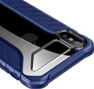 Baseus Baseus Michelin Case designerskie etui pokrowiec Apple iPhone XS Max niebieski (WIAPIPH65-MK03) uniwersalny 6