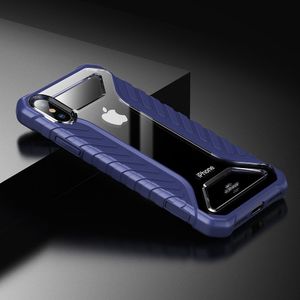Baseus Baseus Michelin Case designerskie etui pokrowiec Apple iPhone XS Max niebieski (WIAPIPH65-MK03) uniwersalny 9