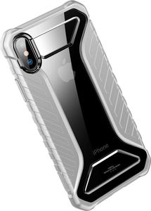 Baseus Baseus Michelin Case designerskie etui pokrowiec Apple iPhone XS Max szary (WIAPIPH65-MK0G) uniwersalny 2