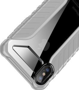 Baseus Baseus Michelin Case designerskie etui pokrowiec Apple iPhone XS Max szary (WIAPIPH65-MK0G) uniwersalny 5