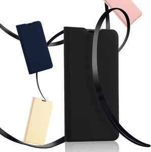 Dux Ducis DUX DUCIS Skin Pro etui pokrowiec z klapką Huawei P30 Lite różowy uniwersalny 14