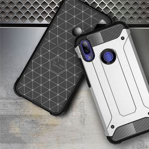 Hurtel Hybrid Armor pancerne hybrydowe etui pokrowiec Xiaomi Redmi Note 7 złoty uniwersalny 5