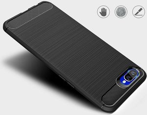 Hurtel Carbon Case elastyczne etui pokrowiec Oppo RX17 Neo niebieski uniwersalny 5