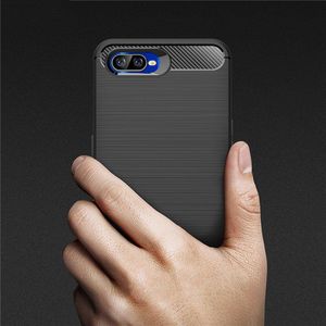 Hurtel Carbon Case elastyczne etui pokrowiec Oppo RX17 Neo niebieski uniwersalny 6