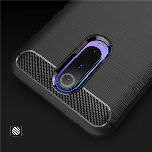 Hurtel Carbon Case elastyczne etui pokrowiec Oppo RX17 Pro czarny uniwersalny 4