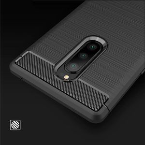 Hurtel Carbon Case elastyczne etui pokrowiec Sony Xperia 1 czarny uniwersalny 8