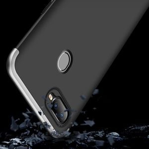 Hurtel 360 Protection etui na całą obudowę przód + tył Oppo AX7 srebrny uniwersalny 4
