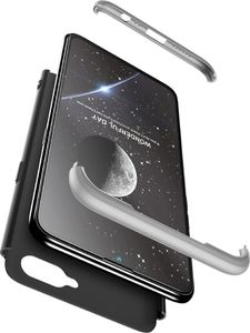 Hurtel 360 Protection etui na całą obudowę przód + tył Oppo AX7 srebrny uniwersalny 6