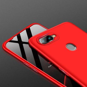 Hurtel 360 Protection etui na całą obudowę przód + tył Oppo AX7 czerwony uniwersalny 5