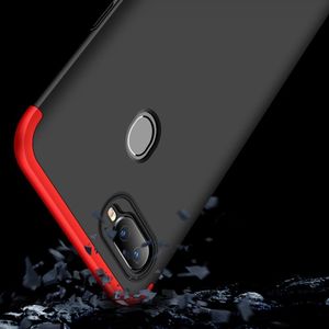 Hurtel 360 Protection etui na całą obudowę przód + tył Oppo AX7 czarno-czerwony uniwersalny 4