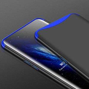 Hurtel 360 Protection etui na całą obudowę przód + tył Oppo Find X czarno-niebieski uniwersalny 5
