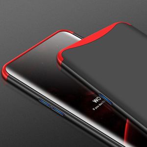 Hurtel 360 Protection etui na całą obudowę przód + tył Oppo Find X czarno-czerwony uniwersalny 5