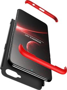 Hurtel 360 Protection etui na całą obudowę przód + tył Oppo RX17 Neo czarno-czerwony uniwersalny 6