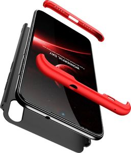 Hurtel 360 Protection etui na całą obudowę przód + tył Xiaomi Mi Play czarno-czerwony uniwersalny 2