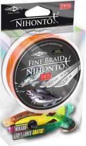 Mikado Plecionka Nihonto Fine Braid 040 Orange 150M + Gratis 1