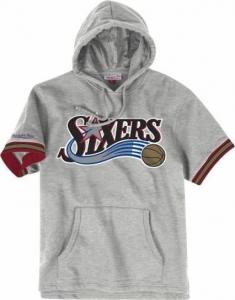 Mitchell & Ness Bluza męska NBA Philadelphia 76ers French Terry szara r. XS 1