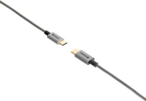 Kabel USB Verbatim USB-C - USB-C 2 m Szary (65054) 2