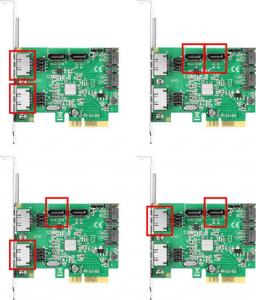 Kontroler Axagon PCES-SH4 6