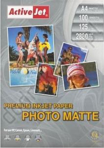 Activejet Papier fotograficzny do drukarki A4 (AP4125M100) 1