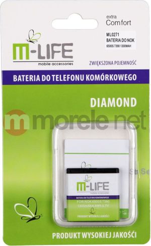 Bateria M-Life NOKIA 6500S 1300MAH ML0271 1
