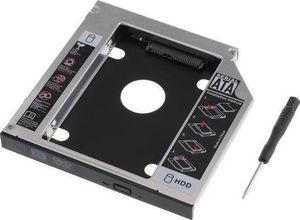 Kieszeń iBOX Ramka SSD/HDD do laptopa SATA 9,5 mm (IRK-02) 1