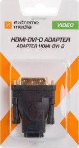 Adapter AV Natec HDMI - DVI-D czarny (NKA0417) 1