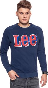 Lee Bluza męska Sws Navy r. S (L82CDE35) 1