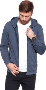 Mustang Bluza męska Logo Sweatjacket niebieska r. M (1007643 5370) 3