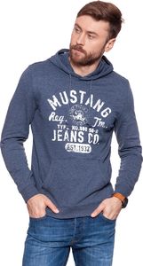 Mustang Bluza męska Hoody niebieska r. L (1007642 5370) 1