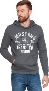 Mustang Bluza męska Hoody szara r. M (1007642 4151) 5