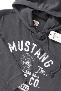Mustang Bluza męska Hoody szara r. M (1007642 4151) 9