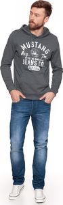 Mustang Bluza męska Hoody szara r. M (1007642 4151) 10