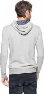 Tom Tailor Bluza męska Plated Hoddy szara r. XL (3019805.00.10 2143) 2