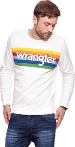 Wrangler Bluza męska Rainbow Sweat Offwhite r. L (W6528HP02) 1