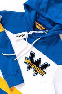 Wrangler Bluza męska B&Y Hoodie White r. M (W6557HQ12) 8