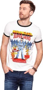 Wrangler Koszulka męska Ringer Hero Tee Vaporous Gray r. XL (W7B79FKWV) 1