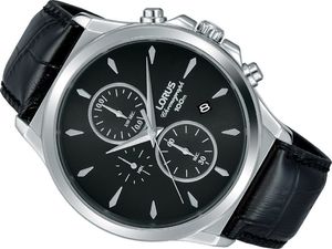 Zegarek Lorus Zegarek Lorus RM395EX8 Chronograf WR 100M uniwersalny 2