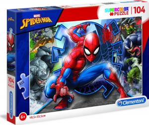 Clementoni Puzzle 104 elementy Super Kolor - Spider-Man 1
