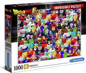 Clementoni Puzzle 1000 elementów Impossible Puzzle - Dragon Ball 1
