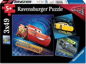 Ravensburger Puzzle 3x49 elementów - Auta 3 1