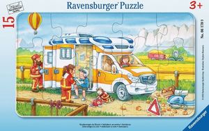 Ravensburger Puzzle 15 elementów - W ambulansie 1