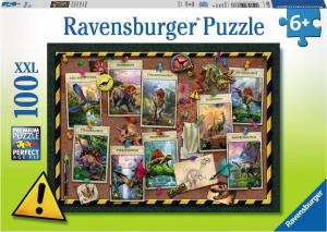 Ravensburger Puzzle 100 elementów - Kolekcja dinozaurów 1
