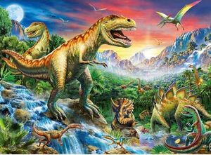 Ravensburger 100 elementów XXL Epoka Dinozaurów 1