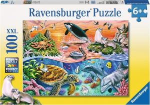 Ravensburger Puzzle 100 elementów XXL - Ocean 1