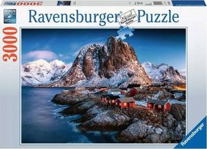 Ravensburger Puzzle 3000 elementów Norwegia - Hamnoy, Lofoten 1