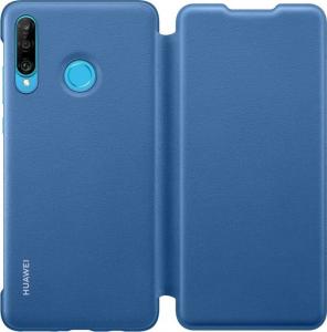 Huawei P30 Lite Etui z klapką Niebieski 4