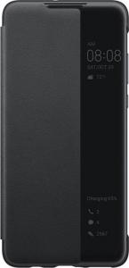Huawei P30 Lite Etui z klapką smart Czarny 1