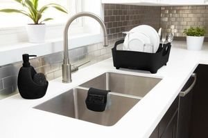 D2 Design Dozownik do mydła Joey Czarny uniwersalny 2