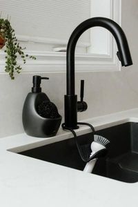 D2 Design Dozownik do mydła Joey Czarny uniwersalny 3